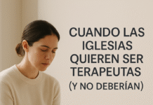 🙏 Cuando las iglesias quieren ser terapeutas (y no deberían)