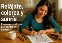 Cómo las páginas para colorear de KittAbbey pueden devolverle la calma y la alegría a tu día