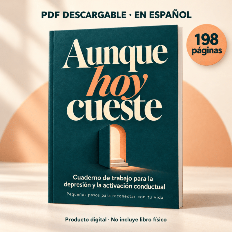 Aunque hoy cueste: cuaderno de trabajo para la depresión y la activación conductual (PDF)
