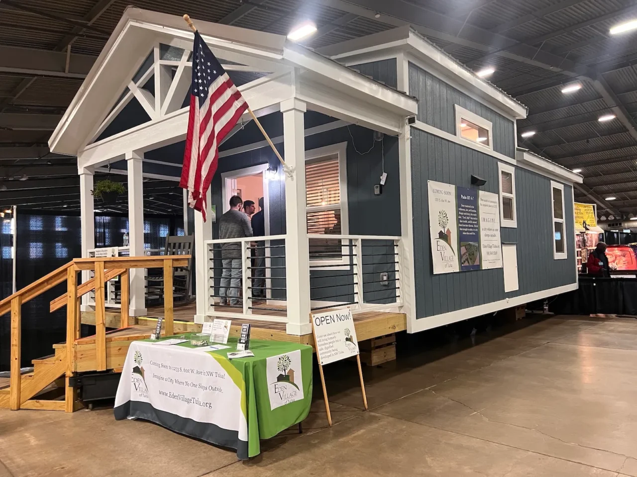 Mini-casas Eden Village Tulsa