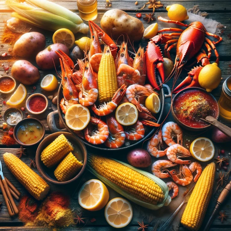 receta de seafood boil